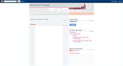 Desktop Screenshot of educacionmediasuperiorytecnologias.blogspot.com
