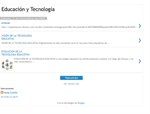 Tablet Screenshot of educacionmediasuperiorytecnologias.blogspot.com