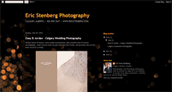 Desktop Screenshot of ericstenbergphotography.blogspot.com