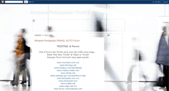 Desktop Screenshot of menjanapendapatanpanas.blogspot.com