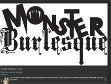 Tablet Screenshot of monsterburlesque.blogspot.com