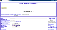 Desktop Screenshot of elifcesayfa3.blogspot.com