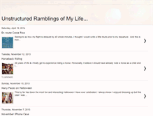 Tablet Screenshot of manisharambles.blogspot.com