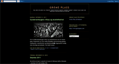 Desktop Screenshot of gromsplass.blogspot.com