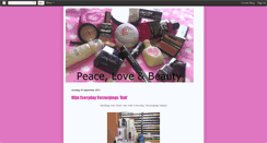 Desktop Screenshot of kelly-peacelovebeauty.blogspot.com