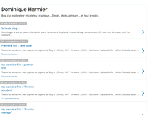Tablet Screenshot of dominiquehermier.blogspot.com