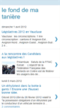 Mobile Screenshot of lefondemataniere.blogspot.com
