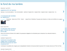 Tablet Screenshot of lefondemataniere.blogspot.com