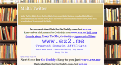 Desktop Screenshot of maltatwitter.blogspot.com