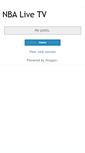 Mobile Screenshot of nba-live-tv.blogspot.com