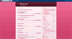 Desktop Screenshot of birincisinif.blogspot.com