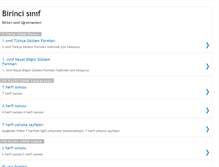 Tablet Screenshot of birincisinif.blogspot.com