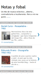 Mobile Screenshot of notasyfobal.blogspot.com