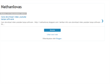 Tablet Screenshot of nathanlovas.blogspot.com