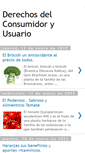 Mobile Screenshot of derechosdelconsumidoryusuario.blogspot.com