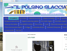 Tablet Screenshot of ilpolsinoslacciato.blogspot.com