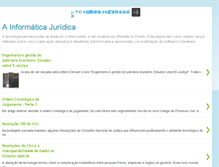 Tablet Screenshot of ainformaticajuridica.blogspot.com