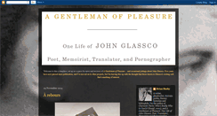 Desktop Screenshot of gentlemanofpleasure.blogspot.com