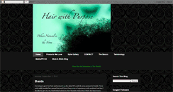 Desktop Screenshot of hairwithpurpose.blogspot.com