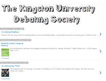 Tablet Screenshot of kingstondebating.blogspot.com