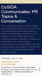 Mobile Screenshot of cosidacommunicates.blogspot.com