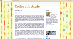 Desktop Screenshot of coffeenapple.blogspot.com