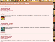 Tablet Screenshot of mlmszene.blogspot.com