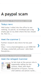 Mobile Screenshot of apaypalscam.blogspot.com