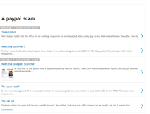 Tablet Screenshot of apaypalscam.blogspot.com