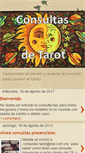 Mobile Screenshot of lecturasyconsejosdeltarot.blogspot.com