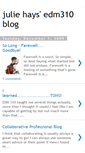 Mobile Screenshot of haysjedm310fall2009.blogspot.com