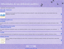 Tablet Screenshot of dificuldadesdeumdeficienteauditivo.blogspot.com