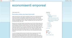 Desktop Screenshot of economiaentiemporeal.blogspot.com