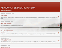Tablet Screenshot of catatanjurutera.blogspot.com