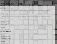 Tablet Screenshot of miles-americanlit.blogspot.com