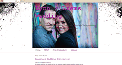 Desktop Screenshot of lynnbremswedding.blogspot.com