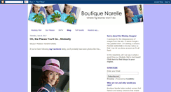 Desktop Screenshot of boutiquenarelle.blogspot.com