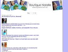 Tablet Screenshot of boutiquenarelle.blogspot.com
