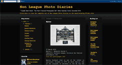 Desktop Screenshot of nonleaguephotodiaries.blogspot.com