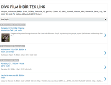 Tablet Screenshot of divxfilmindirteklink.blogspot.com