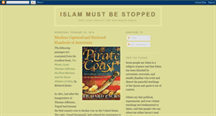 Desktop Screenshot of islammustbestopped.blogspot.com