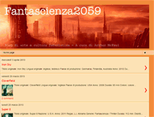 Tablet Screenshot of fantascienza2059.blogspot.com