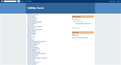 Desktop Screenshot of about1080p.blogspot.com