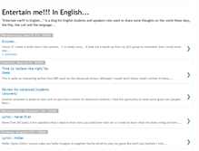 Tablet Screenshot of entertainme-eng.blogspot.com