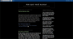 Desktop Screenshot of porquevocbloga.blogspot.com