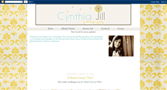 Desktop Screenshot of cynthiajillphotography.blogspot.com