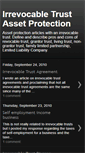 Mobile Screenshot of irrevocable-trust-asset-protection.blogspot.com
