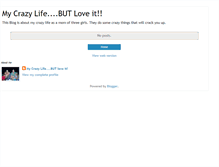 Tablet Screenshot of mycrazylifebutloveit.blogspot.com