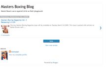 Tablet Screenshot of mastersboxingblog.blogspot.com