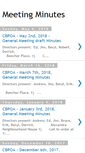 Mobile Screenshot of cbpoa-meetingminutes.blogspot.com